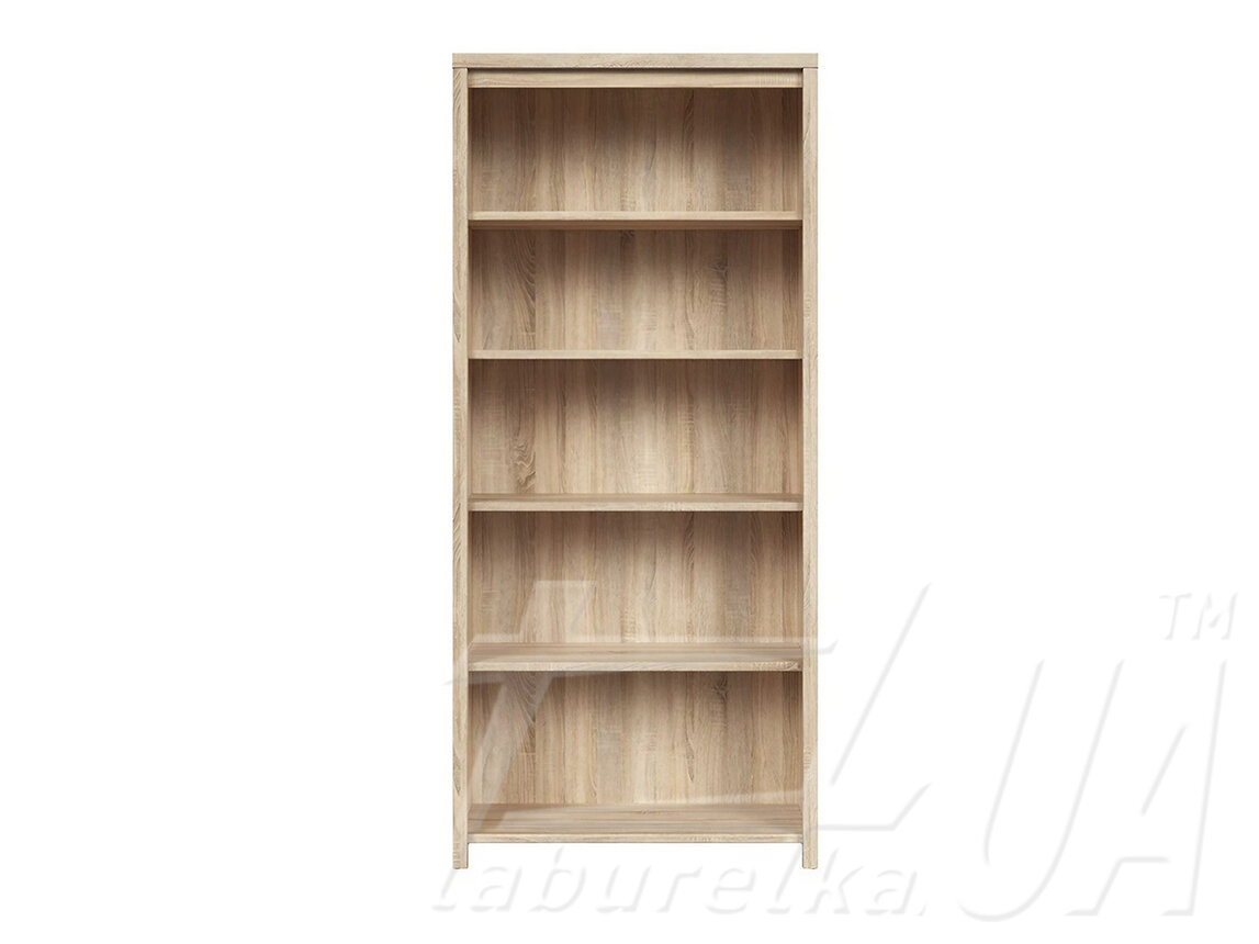 Стеллаж для книг REG90 "Каспиан" Дуб Сонома