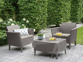 Набір меблів "Salemo balcony set капучино - пісок"