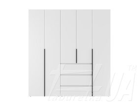 Шкаф распашный комбинированный №4 "Light"