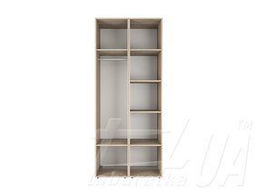 Шкаф распашный комбинированный №13 "Light"