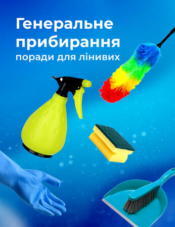 Генеральне прибирання: поради для лінивих