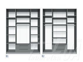 Шкаф 4Д2Ш "Конго" 2000 мм