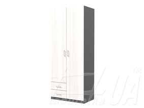 Розпашна шафа "ШР-3" 1000/2400/600; ДСП 1 Дуб Вінтаж + фасади Дуб Вінтаж + 3шт.  полички Дуб Вінтаж из наличия