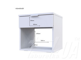 Приліжкова тумба "GN1"