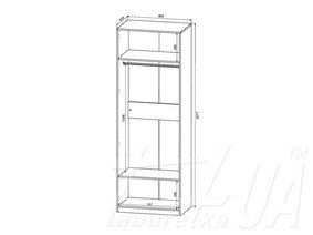Шафа SZF2D80 "Воркспейс | Workspace"