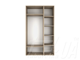 Шкаф распашный комбинированный №11 "Light"