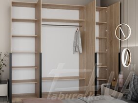 Шафа розпашна чотиридверна "Стандарт", 2300 мм