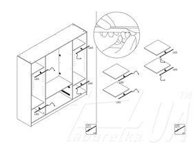 Гардеробна "Kelly" 4DRD