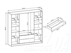 Гардеробна "Kelly" 4DRD