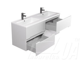 Тумба "Octavio 120-A" (Double 120x2) з умивальником