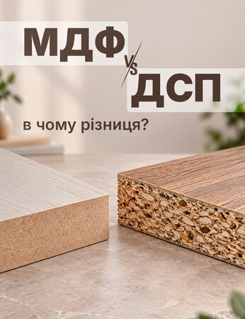 МДФ і ДСП: в чому різниця? Як їх відрізнити і що краще? Все дуже просто.