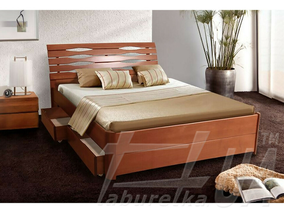 Кровать "Мария Люкс" с ящиками