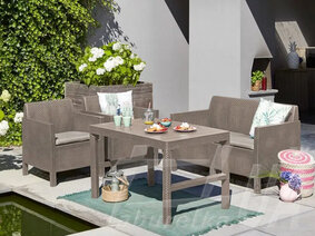 Стіл пластиковий "Lyon rattan table"