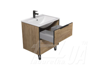 Тумба з умивальником і опорами "Line Craft"