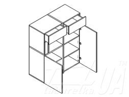 Тумба REG2D2S "Лайн"