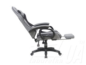 Крісло геймерське "VR Racer Textile Dyson" темно-сірий/чорний