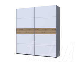 Шкаф купе "G-Caiser" 220х240х60 см 2-дверный 5 частей