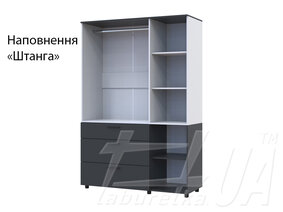 Шкаф распашный "Торн" 3 ДСП/3Ш