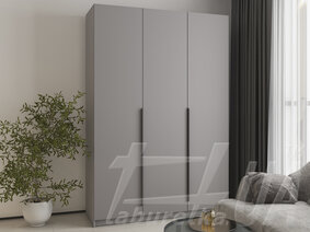 Розпашна тридверна шафа "Оскар" 1500 мм фасад МДФ