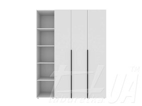 Шкаф распашный комбинированный №16 "Light"