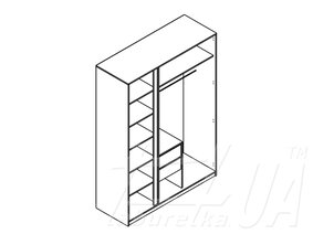 Шкаф SZF3D2S "Лука"