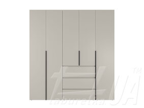 Шкаф распашный комбинированный №4 "Light"