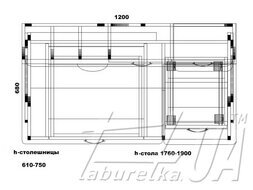Комп'ютерний стіл СУ-25 "Профі"