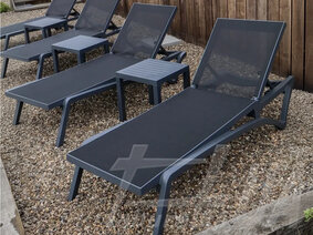 Комплект із 2 шезлонгів "Siesta Pacific" + Стіл "Siesta Ocean Side Table"