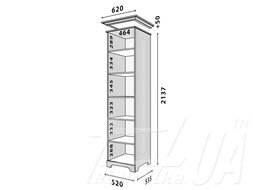 Пенал "Марсель" 520мм