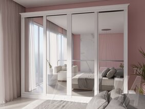 Шкаф купе "Рим-Венециано" 2700 мм 4-дверный серия WT