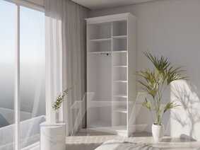 Шкаф купе "Рим-Венециано" 900 мм 2-дверный серия WT