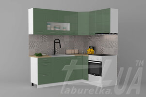 Угловая кухня "Бъянка" 2,1 х 1,5 м