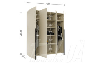 Шкаф 4D_Sh  "Соло"