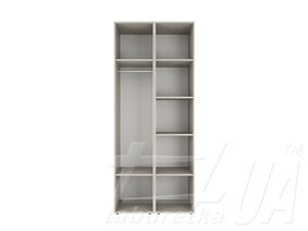 Шкаф распашный комбинированный №13 "Light"