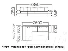 Кутовий диван "Денвер 3"