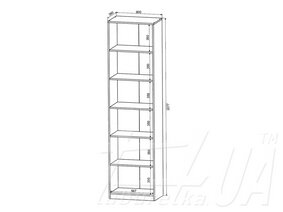 Стелаж REG60 "Воркспейс | Workspace"