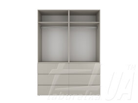 Шкаф распашный комбинированный №10 "Light"