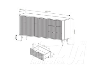 Комод 2D3S/163 "Lante | Ланте"