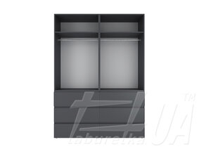 Шкаф распашный комбинированный №10 "Light"