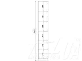 Пенал "Стандарт-1", 500 мм