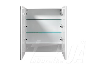 Зеркальный шкаф для ванной комнаты с LED-подсветкой "Sign"
