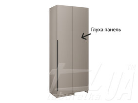 Угловой шкаф "Оскар" 870 фасад МДФ