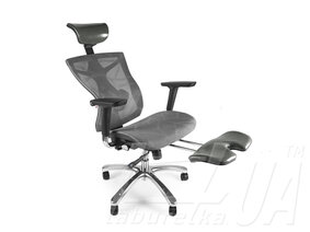 Крісло геймерське Game Mesh Grey "GM-02"