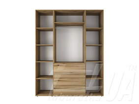 Шкаф распашный комбинированный №9 "Light"