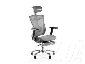 Крісло геймерське Game Mesh Grey "GM-02"