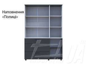 Шафа розпашна "Торн" 3 ДСП/3Ш