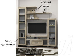 Гостиная "Лира-3" (стекло)