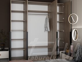 Шафа розпашна чотиридверна "Стандарт", 2100 мм