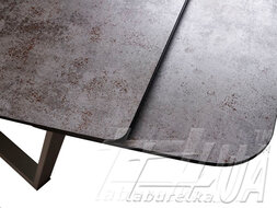 Стіл обідній розкладний "Harbor" Iron Grey