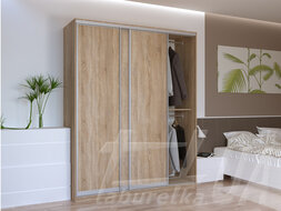 Шкаф купе "Сити Лайт" 180х225х60 см 3-дверный